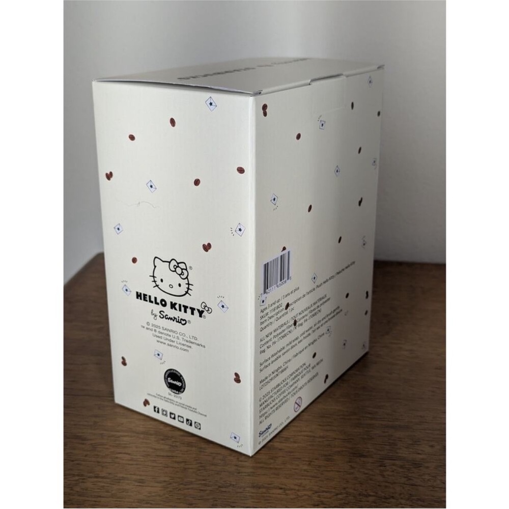 Starbucks Hello Kitty 2025 Limited Edition NWT Set Of 3 Plush Tumbler and Mug - Picture 5 of 6